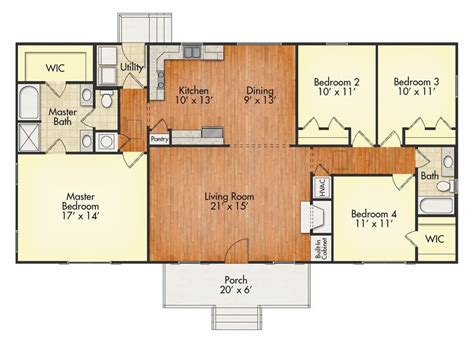 best metal country house plans under 1800 sq ft|1800 sq ft barndominium plans.